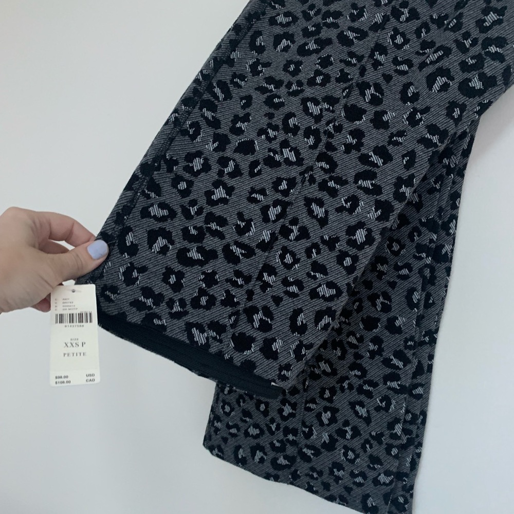 Free People leopard print pants. NWT.